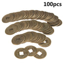 100PCS Feng Shui Chinese QING Song Coins / Lucky Ching Coin for Fortune New