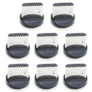 8 pcs Mini Round Micro USB Port Magnetic Adapter Plug Charger Tip for Android