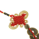 Qing Dynasty Red Chinese Knot Luck Coins Wealth Home Decor Ornament style 6
