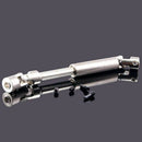 2Pcs Scx10 Steel Universal Drive Shaft With Cvd 110-155Mm For 1/10 Scale Mo