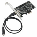 Firewire Card,PCIe Firewire 800 Adapter for Windows 10 with Low Profile Bra
