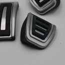 3x Stainless Steel Brake Pedals Pads Cover Set For