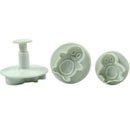 3 X Penguin Shape Cake Cookie Biscuit Fondant Sugar craft Cutter Plunger Mo