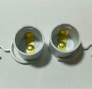 High Qualtiy E27 White ABS Light Holder Hook for LED Outdoor Emergency Bulb