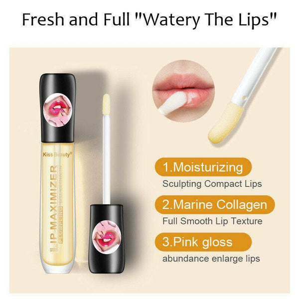Lip Pump Plumper Volume Device Liquid Lipstick Enhancer Pout Fuller Suction NEW-