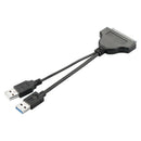 Usb 3.0 To Sata Adapter Cable - Usb Sata Adapter Cable Converter 7Pin + 15P