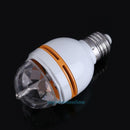 E27 3W RGB LED Rotating Party Light KTV Stage Disco Crystal Ball Screw Bulb Lamp