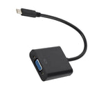USB-C to VGA Adapter Cable, USB Type-C Male to VGA Female Converter Compatible