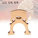 Professional Cello Bridge For 4/4 Size Cello Exquisite Maple Material C6B8