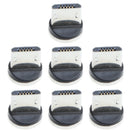 7pcs Mini Round Micro USB Port Magnetic Adapter Tip for Android Data Sync