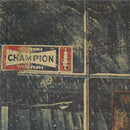 66 road gas station kraft paper poster customer bedroom background wall stickeM&