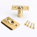 Door stainless steel Adjustable Roller Ball Catch Latch copper w Screws T9H1