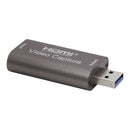 HDMI to USB 2.0 Video Capture Card Adapter Game / Video Live Streaming New