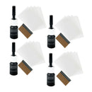 4x Auto Glass Nano Repair Tool Car Window Glass Cracks Chips Repair Recovery Kit