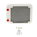 120mm Computer Laptop PC Water Cooling Radiator 120mm Fans G 1/4" 18 Pipes