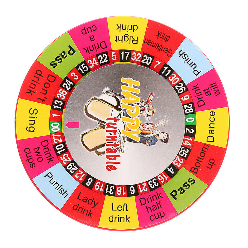Electric Turntable Novelty Drinking Game Adults Bachelorette Party Supply