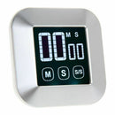 Kitchen Timer 0-99 Minutes Touch Screen LCD Backlight Digital Timer Alarm C D2R9