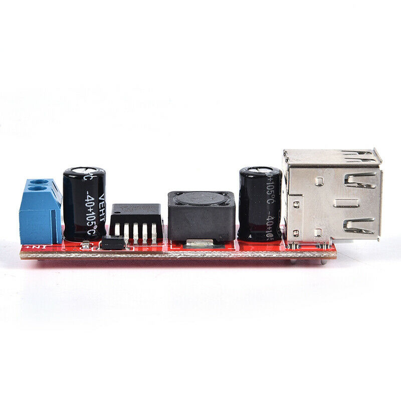 DC 6V-40V 12V To 5V 3A Dual USB Charger DC-DC Step-down Converter Module  JR