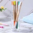 10-Pack Bamboo Toothbrush Medium Bristles Biodegradable Plastic-Free Toothb X1P3