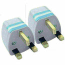 1x US AU EU Europe to UK Power Socket Plug Adapter Converter Output 250V Be S9Y3