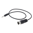 1Pc 5 Pin Din MIDI male to 3.5mm male plug stereo jack audio adapter ca 3C