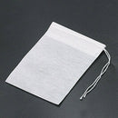 100 Pack Disposable Tea Filter Bag Empty Tea Bags Drawstring Loose Tea Bag, J5Q8