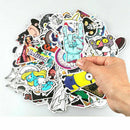 Lots 100Pcs Random Bomb Vinyl Laptop Skateboard Stickers Luggage Decals Stickers