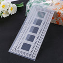 24x10cm 10pcs Transparent Mould Stamp Storage Bags Seal Cutting Die Holder