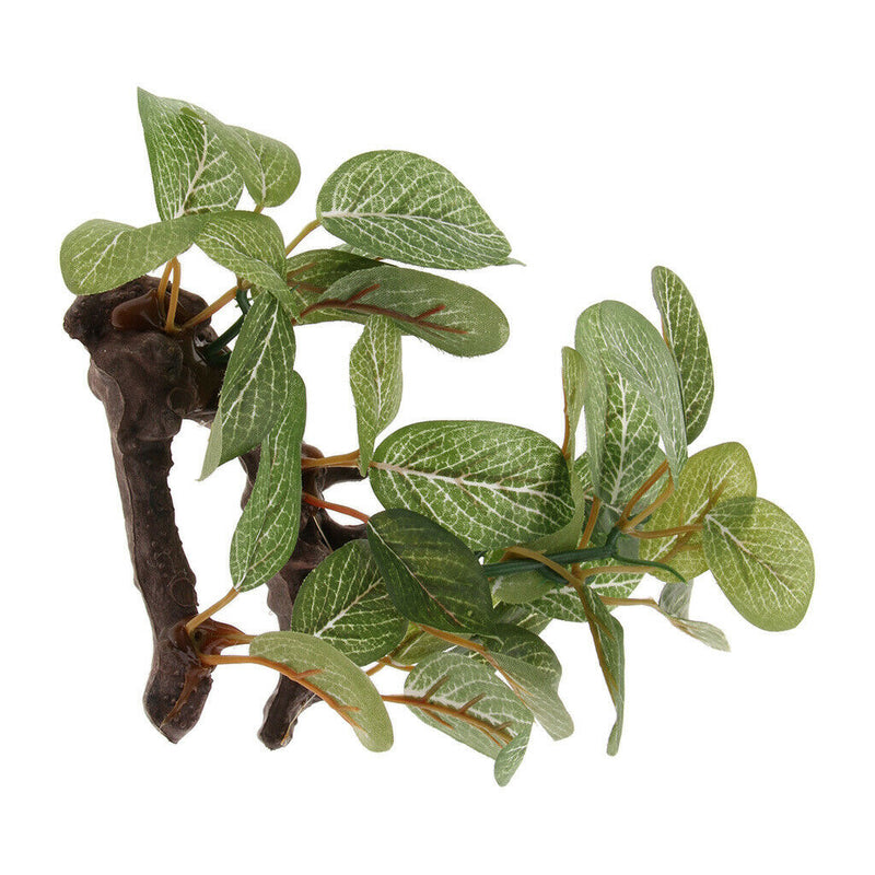 Set of 2, Artificial Plants Climbing Hiding Jungle Vines Pet Habitat Decor for