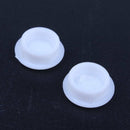 Blanking End Caps 10mm Dia Plastic Round Tubing Tube Inserts 10 Pcs C3U3
