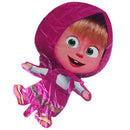 77*47cm Masha styling Balloon lovely Girl Aluminum Balloon Birthday Party Decor