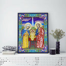 5D DIY Special Shaped Diamond Painting Religious Embroidery Kit Home Decor