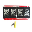 1 Pcs 0.54inch 4-Bits Digital Tube LED Clock Modules Display for    I2C