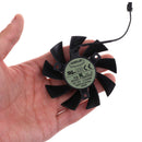 1Pc 75MM T128015SH 2Pin Cooling Fan For EVGA GTX 650 650Ti GTS 450 Graphics Car-