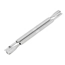 2Pc Cuticle Nail Pusher Spoon Remover Stainless Steel Manicure Pedicure Tool