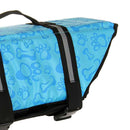 Dog Aquatic Reflective Preserver Safety Float Vest Saver Life Jacket Blue S