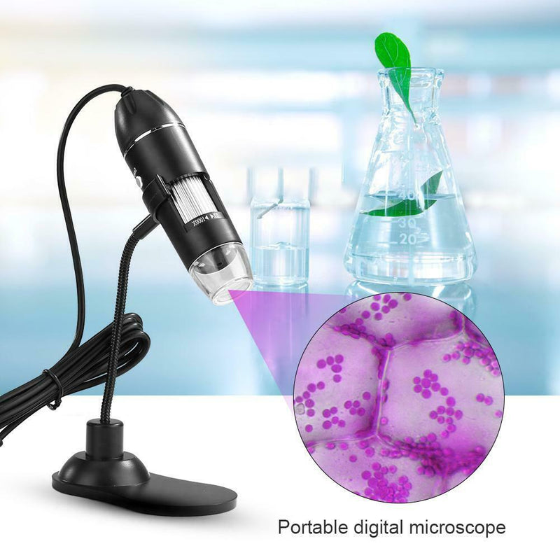 Portable Magnification Endoscope LED USB 2.0 Digital Microscope Camera A
