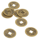 100PCS Feng Shui Chinese Coins Lucky Coins for Fortune Health 23mm Yongzheng