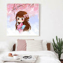 5D DIY Full Drill Diamond Painting Girl Embroidery Mosaic Craft Kits Decor