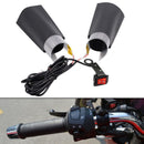 Heated Grips 12V Motorcycle Electric Heating Handle Kit Refit Hand Set Univ