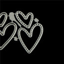 Love heart Cards Decor Metal Cutting Dies Stencil For DIY Scrapbooking Album  Z