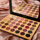 35-Color Waterproof Eye Shadow Plate Powder Matt Eyeshadow Makeup O5P3