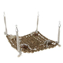 Bird Parrot Parakeet Budgie Cockatiel Cage Grass Hammock Swing Hanging Bite Chew