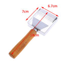 Stainless Steel Bee Hive Uncapping Honey Fork Scraper Shovel Beekeeping Tool OZ