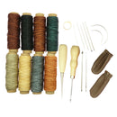 22Pcs Leathercraft Tools Kit, Hand Sewing Stitching Repairing Accessories Tools