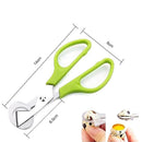 Quail Egg Cutter Pigeon Opener Bird Tool Cracker Blade Clipper Kitchen scis OZ