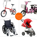 Stainless Steel Electric Bicycle For Bike Summer Umbrella Stand Angle Adjustable