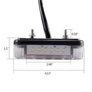 26LED Stop Rear Tail Reverse Light Indicator License Plate Lamp Truck Trailer OZ