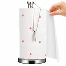 Paper Towel Holder Stainless Steel Paper Towel Holder with Non-Slip Mat Fit
