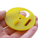 Beehives Plastic Round Beehives Nest Door Vents Beekeeping Tools(Yellow)